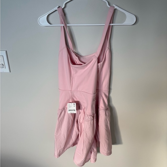 NWT FP Movement by Free People hotshot runsie Rose Water Light Pink Size Large - Picture 3 of 8